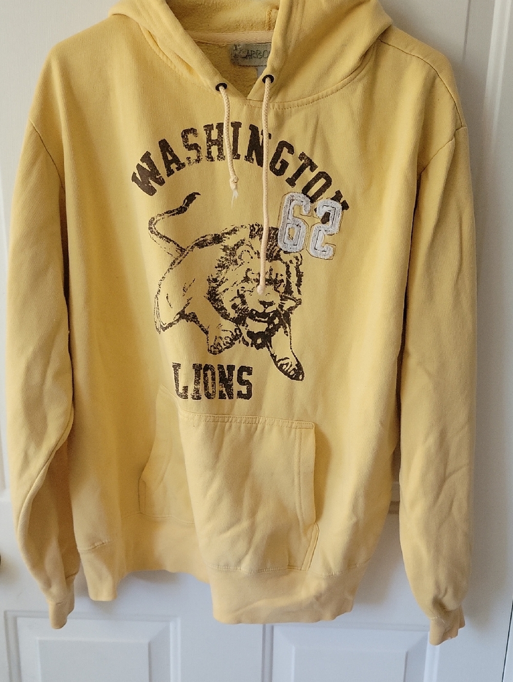 Carbon Yellow Washington Lions Hoodie